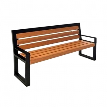 Уличная скамейка со спинкой "Valgard"